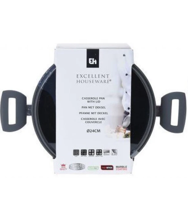 Excellent Houseware Braadpan Ø24 Cm 2 Excellent Houseware Braadpan Ø24 Cm - Afbeelding 2