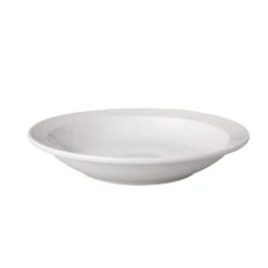 Merkloos Diep Bord 21.5 Cm Porselein Wit