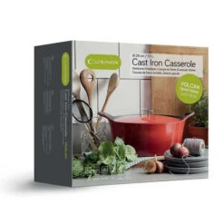 Cuisinox Gietijzeren Braadpan Ø29 Ovaal Volcan Rood Geëmailleerd -Patisse Verkoop 101 3279 3 1