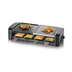 Severin Gourmet En Raclette-grill MetNatuurgrillsteen 8-persoons RG 9645 7 Severin Gourmet En Raclette-grill MetNatuurgrillsteen 8-persoons RG 9645 -Patisse Verkoop 101 3699 4 1