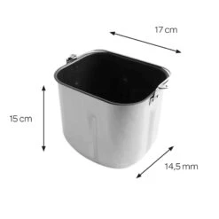 Inventum Broodbakmachine BM55 800 Gr Zwart -Patisse Verkoop 101 4097 3 1