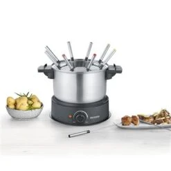 Severin Fondue 1500W 8-persoons Zwart FO 2470 -Patisse Verkoop 101 6903 5 1