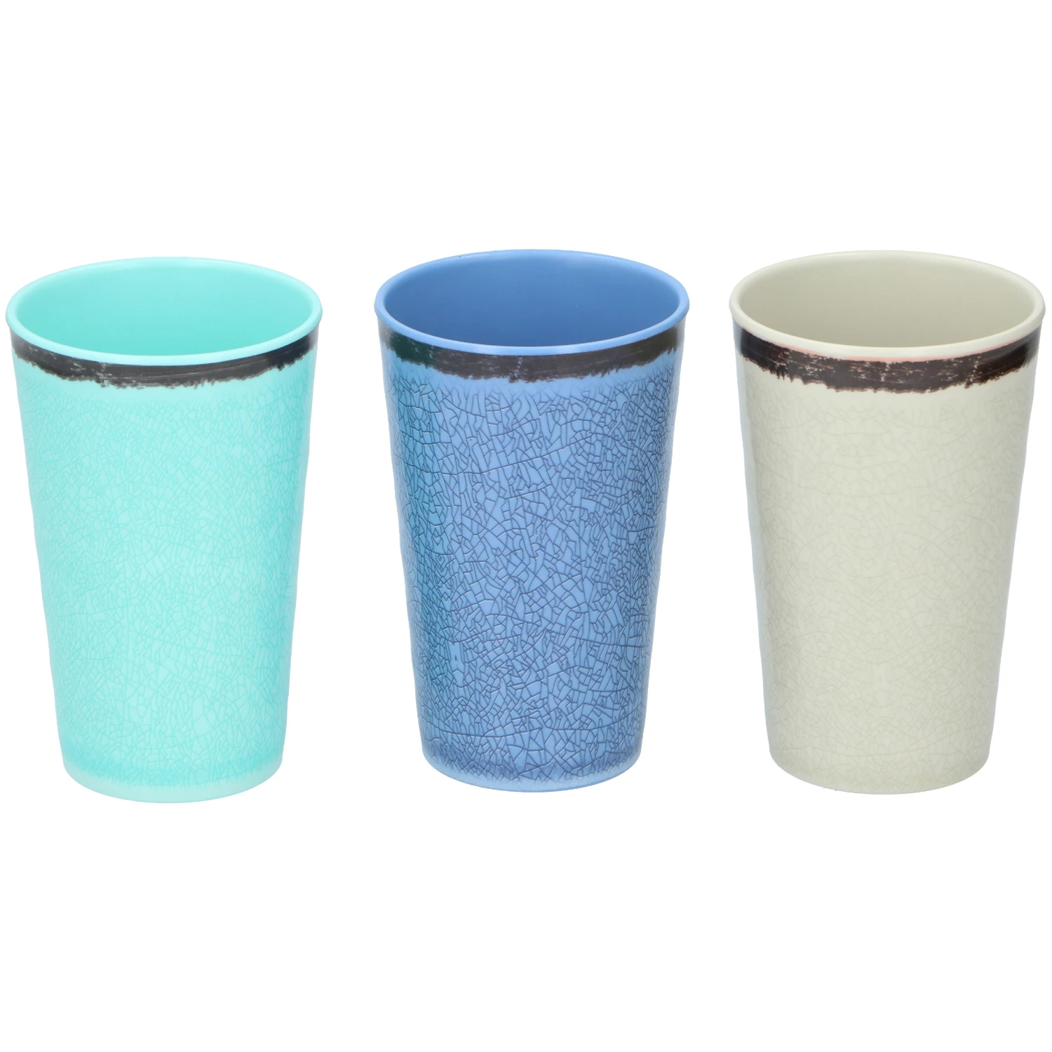 Drinkbeker 400 Ml 3Assorti Kunststof 1 Drinkbeker 400 Ml 3Assorti Kunststof