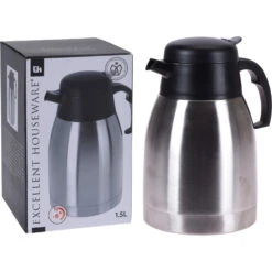 Excellent Houseware Koffiekan 1.5 Liter Rvs -Patisse Verkoop 102 0600 3 1