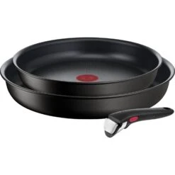 Tefal Set 3-delig (koekenpan 24/28 + Handgreep)