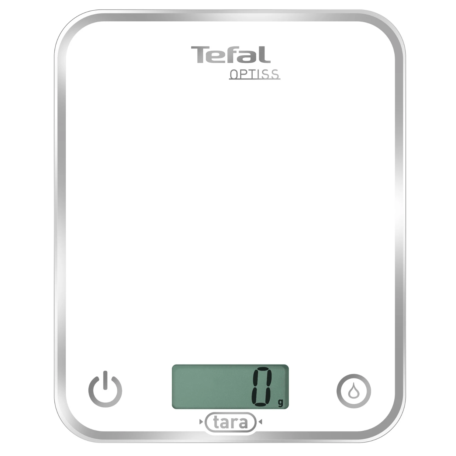 Tefal Keukenweegschaal Digitaal Optis 1 Tefal Keukenweegschaal Digitaal Optis