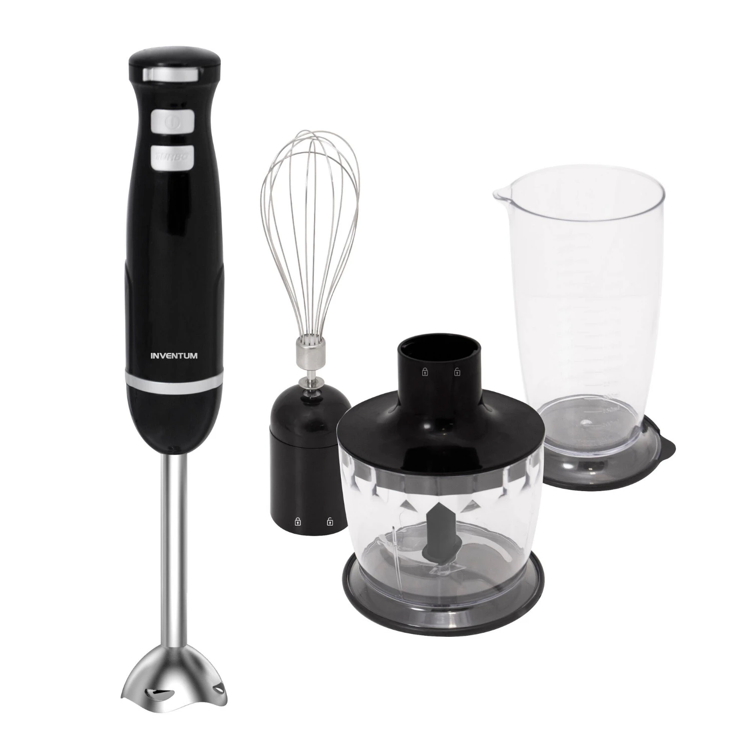 Inventum Staafmixer MX301S 600W Zwart 1 Inventum Staafmixer MX301S 600W Zwart