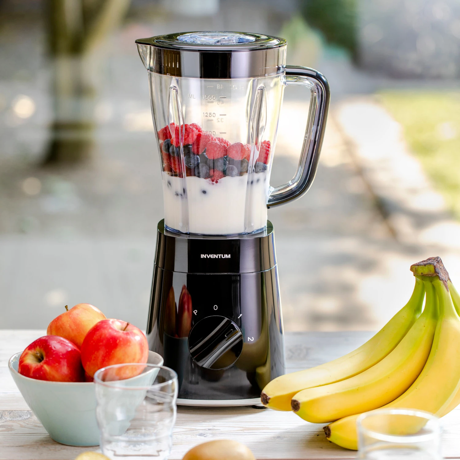 Inventum Blender NB450B 1,5 L 500W Zwart 2 Inventum Blender NB450B 1,5 L 500W Zwart - Afbeelding 2