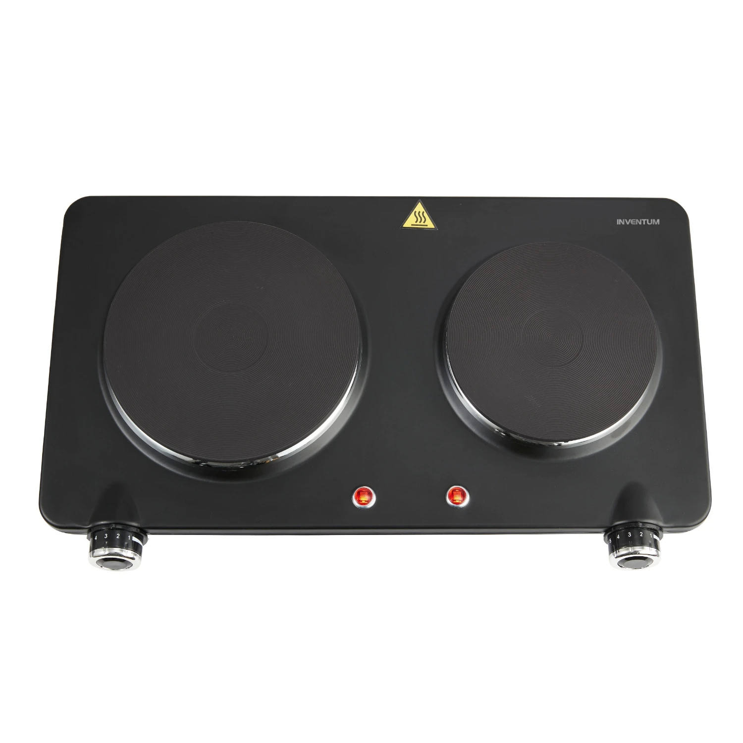 Inventum Elektrische Kookplaat, 2 Pits, 15 En 18cm 2 Inventum Elektrische Kookplaat, 2 Pits, 15 En 18cm - Afbeelding 2