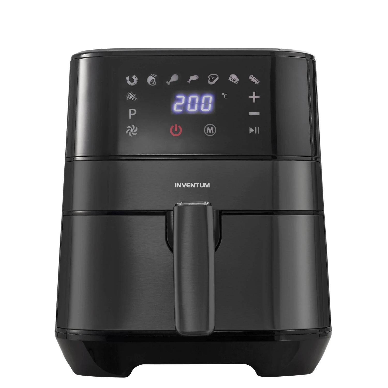 Inventum Airfryer GF350HLDB 3,5 L 1500W Zwart 2 Inventum Airfryer GF350HLDB 3,5 L 1500W Zwart - Afbeelding 2