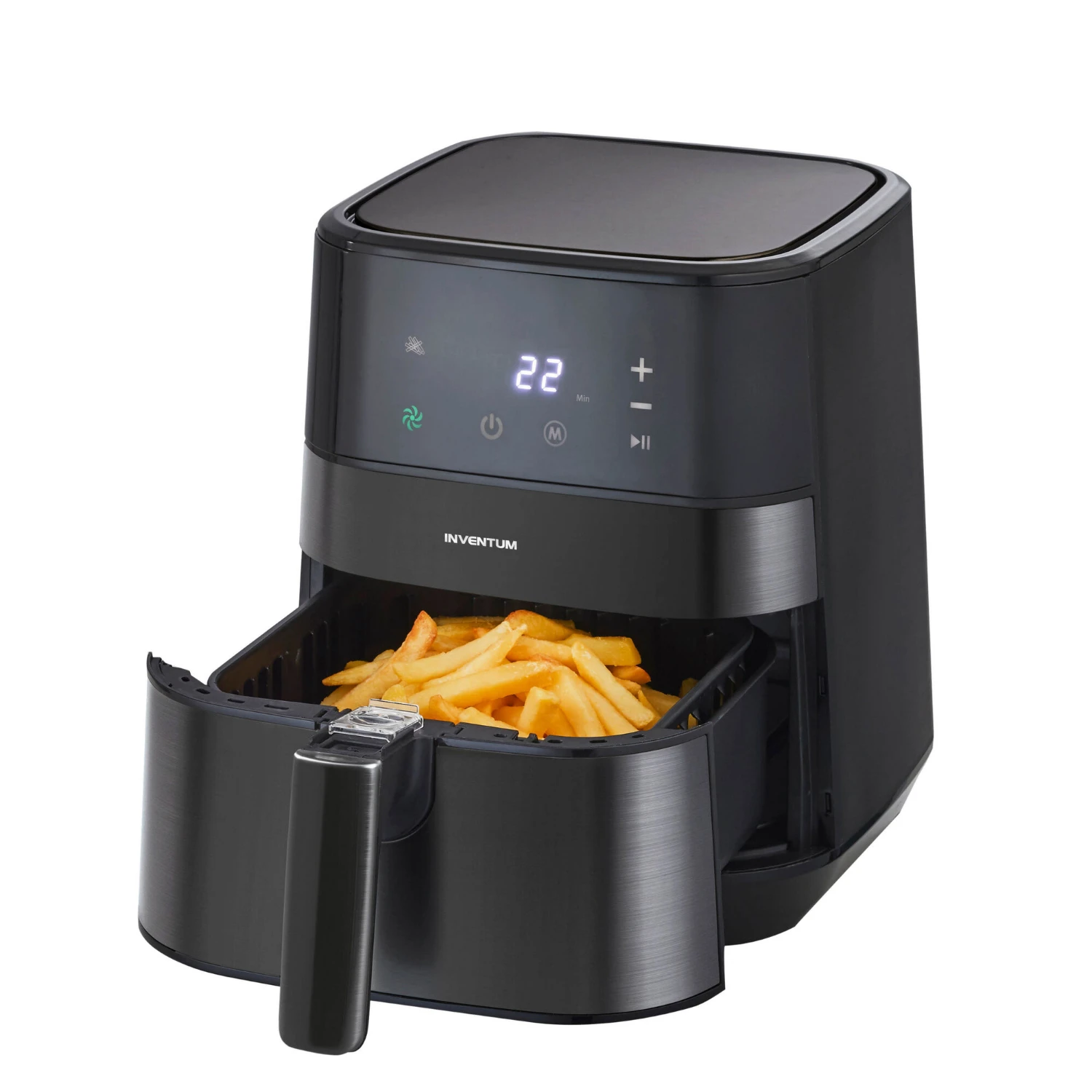 Inventum Airfryer GF350HLDB 3,5 L 1500W Zwart 3 Inventum Airfryer GF350HLDB 3,5 L 1500W Zwart - Afbeelding 3