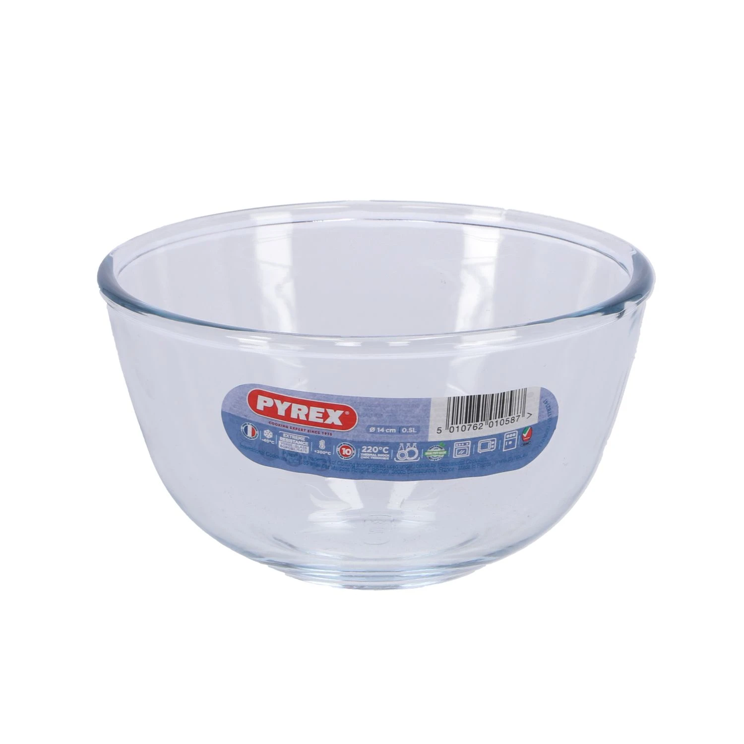 Pyrex Prep & Store Classic Mengkom 14 Cm 0,5L Glas 1 Pyrex Prep & Store Classic Mengkom 14 Cm 0,5L Glas